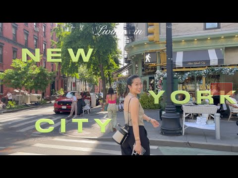 NEW YORK DIARIES| weekend in nyc, getting back into a healthy routine & going to an event!