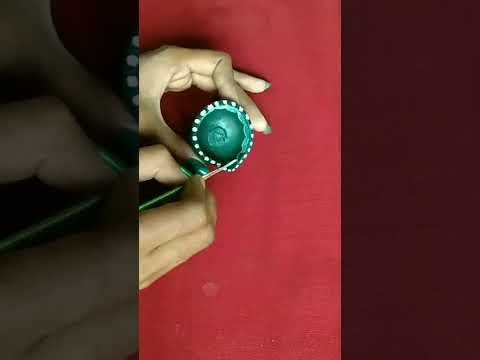 diwali special old diya decorate #diyart #youtubeshorts #diwalispecial@sonascreative #viral