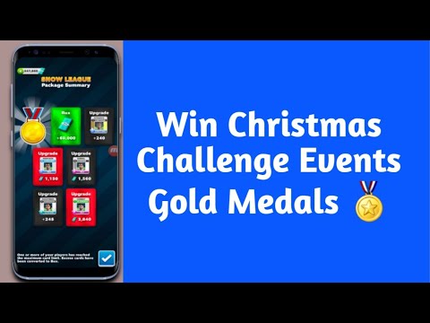 Win Christmas Challenge Events Gold Medals 🏅HD Game Play Of Score Match