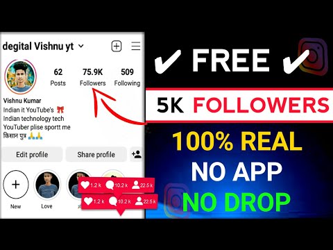 Instagram followers bhariye in just 5 steps!