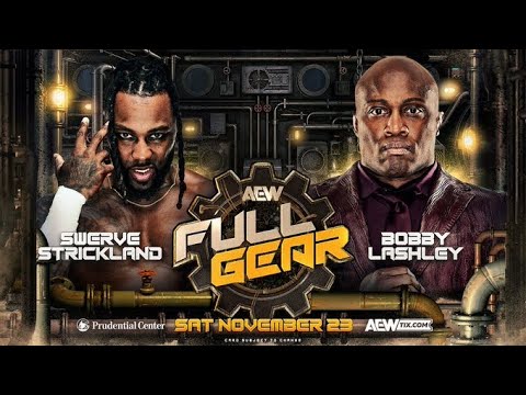 AEW Full Gear Swerve Strickland vs Bobby Lashley (SIM)