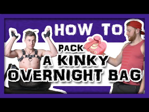 HOW TO PACK AN OVERNIGHT BAG