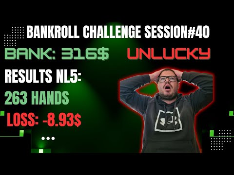 BANKROLL CHALLENGE - SESSION#40 UNLUCKY SESSION NOTHING TO DO