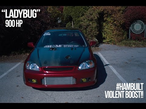 "Ladybug" 900hp Honda Civic