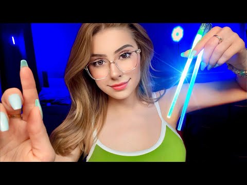 ASMR Fast & Aggressive Personal Attention FOCUS ⚡ CHAOTIC Doctor, Makeup, Face Exam Roleplay