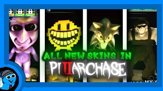 ALL NEW SKINS IN #pillarchase2 | #roblox #new #update #skins #pillarchase #sonicexe #AoOni #feed