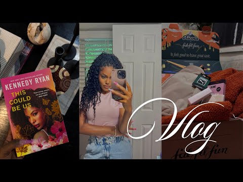 VLOG | SLOW MORNING, FABFITFUN UNBOXING, SLOW MORNING, NEW BOOK, ERRANDS + MORE