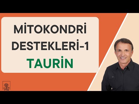 Bilimsel Kanıtlı Mitokondri Destekleri  Serisi-1 TAURİN