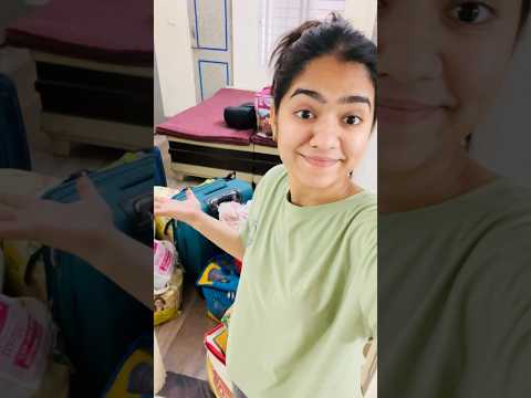 Changing My Hostel🥲😩#trending #ashortaday #minivlog #ytshorts #viral #indore #explore