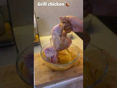 GRILL CHICKEN||How to make grill chicken at home||chicken||trending#youtube shorts