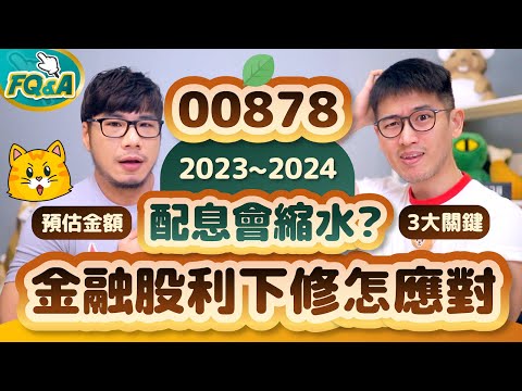 00878配息大難關！2023金控股利下修 高股息ETF怎應對？先記住三個關鍵時間點 | 夯翻鼠FQ&A83