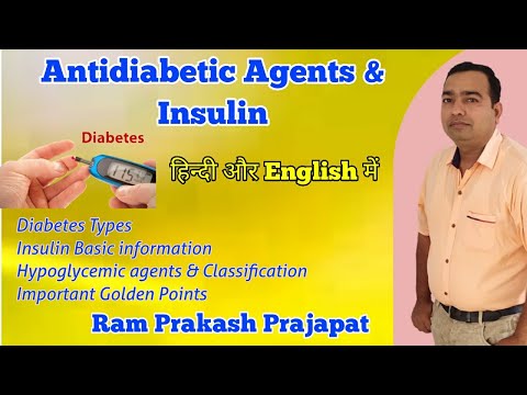 Diabetes | Antidiabetic drugs | Classification | Pharmacology | Insulin | Hypoglycemic agents