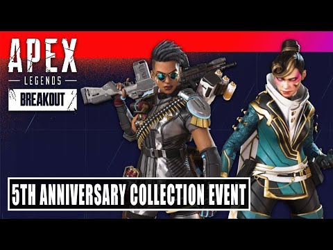 Apex Legends Season 20 5th Anniversary Skins Showcase