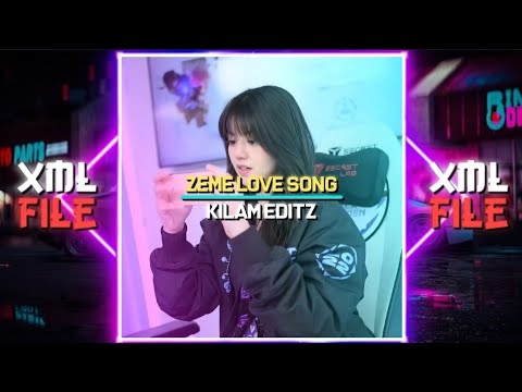 Zeme love song Alight motion editing | xml video | vonzy🔰@kilam_pame