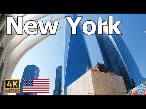 New York City - 2022 Walking Tour Part 2 - SoHo, Lower Manhattan, Chinatown, World Trade Center