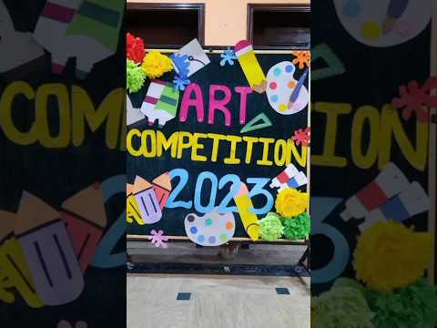 Art competitions decorations ideas