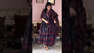 Anarkali kurti sets with dupatta|Amazon haul