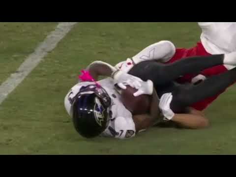 Zay Flowers INJURY 🙏 Ravens vs Buccaneers highlights