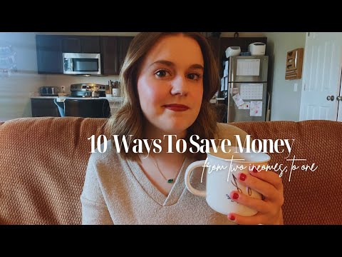 10 WAYS TO SAVE MONEY | as a homemaker