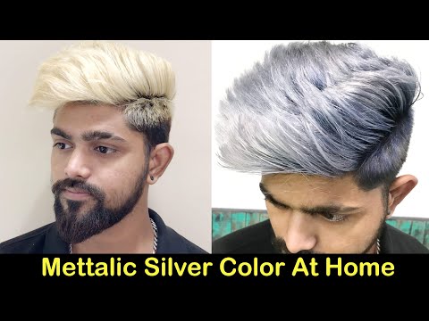 Platinum blond | snow white latest 2019 (New hair style for men)