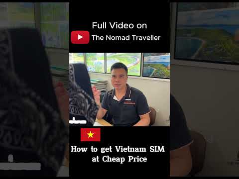 How to get Sim in Vietnam Tour #vietnamtravelguide #travel