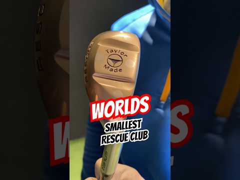 Worlds smallest Taylormade rescue club #golf #subscribe #viral #trending #like #fyp #ytshorts