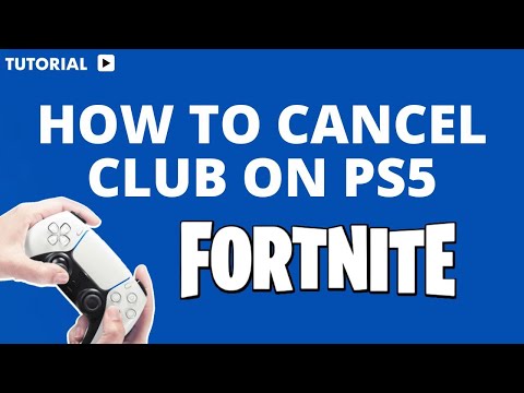 How to cancel Fortnite crew PS5