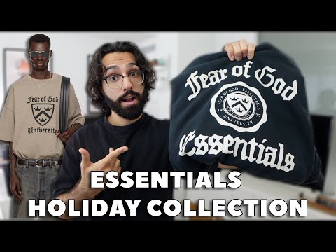 FEAR OF GOD ESSENTIALS HOLIDAY COLLECTION REVIEW AND SIZING