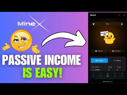 🚨 MineX Explained: Passive Income with Virtual Mining! 💎