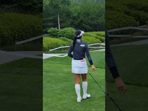 🏌🏾‍♀️🏌🏾‍♀️ 조용한 장타자 이동은 티샷 후 끝까지 확인 ⏳ #이동은 #골프 #klpga #스윙