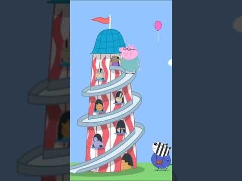 Daddy Pig Doesn't Like Heights #peppapig #shorts