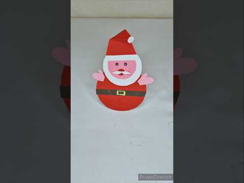 Create Your Own PAPER Santa Claus this Christmas #shorts #crismistmas