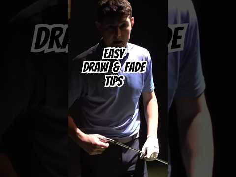 How to draw and fade shots?  #golf #golftips #like #viral #trending #subscribe #fyp #follow