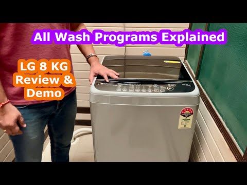 LG Top Load Fully-Automatic Washing Machine Detailed Review, Demo & Unboxing | Best Washing Machine