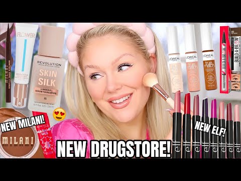 I Tried ALL the VIRAL New *DRUGSTORE* Makeup So You Don't Have To 🤩 New Drugstore Makeup Tutorial