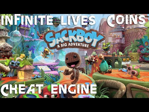 Sackboy A Big Adventure How to get Coin and INFINITE LIVES with Cheat Engine