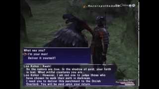 Final Fantasy XI all three nations mission 4-1 Magicite Guide