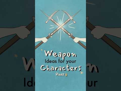 different weapon inspiration for your characters, part 8 🪁#writing #originalcharacter #oc #art