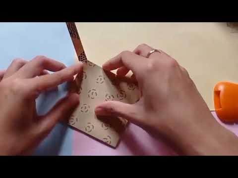 How to fold basket box | Origami Easy