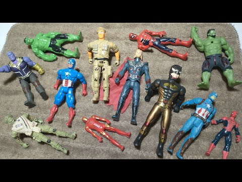 AVENGERS SUPERHERO STORY, MARVEL'S SPIDERMAN VS HULK, CAPTAIN AMERICA VS THOR