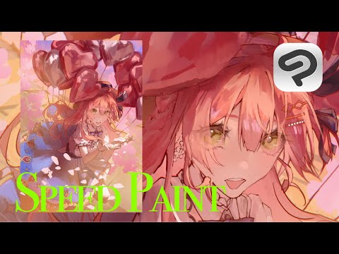 【Speed Paint】みこち描いてみた【イラストメイキング】