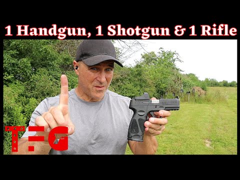 1 Handgun, 1 Shotgun & 1 Rifle (Episode 27) - TheFirearmGuy