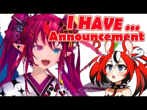 #baerys Shared some Announcement and IRyS just being IRyS......[Hololive]