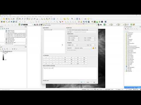 QGIS  - Raster Calculator Tutorial