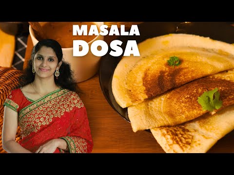 South Indian Masala Dosa Recipe in Hindi |  टिप्स और सीक्रेट्स | How To Make Crispy MASALA DOSA