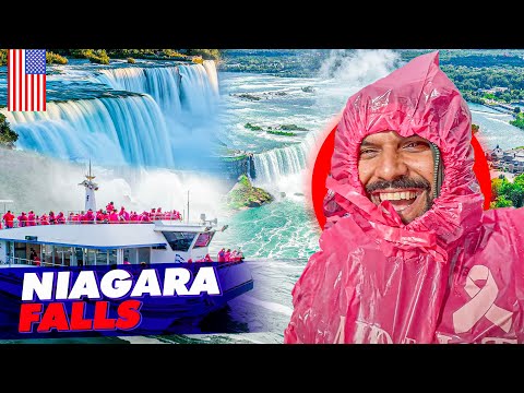 Amazing NIAGARA FALLS 🇺🇸 Full Enjoyment 😍 USA 🇺🇸 Canada 🇨🇦 Border | Cruise Ship🚢 Detailed guide