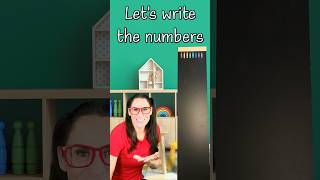 Learn Numbers and Counting for kids - write the numbers 1-5. #shorts #numbers #counting