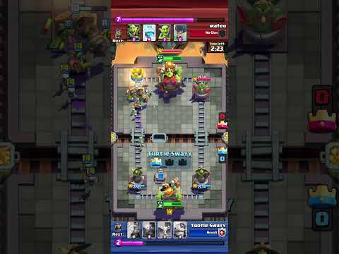 Best Goblin Push 🧌 #clashroyale #shorts