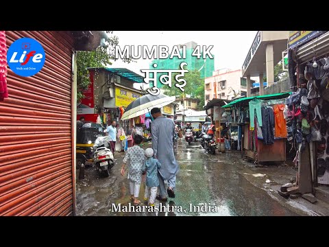 Life in Mumbai - Marol Village | Walking Tour INDIA 4K HDR