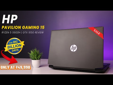 HP Pavilion Gaming Ryzen 5 5600H | GTX 1650 Review | Flipkart Big Billion Days 2022 Laptop Offers